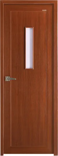 FX B 313 Walnut Crystal series uPVC door