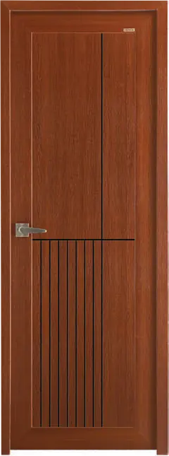 FX G 306 Walnut Groove series uPVC door