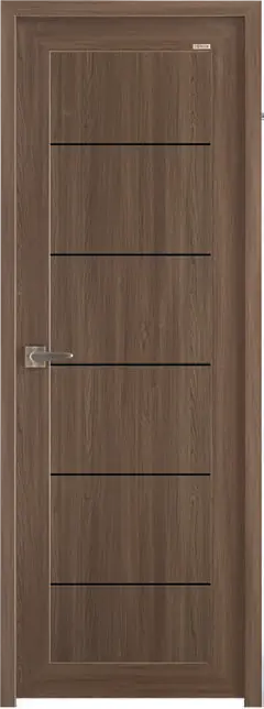 FX G 404 Teak Oak Groove series uPVC door