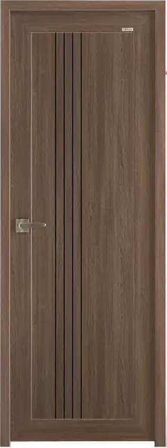 FX G 407 Teak Oak Groove series uPVC door