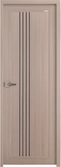 FX G 507 Light Oak Groove series uPVC door